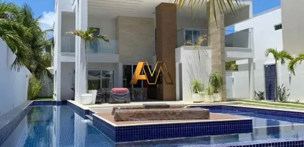 Casa de Condomínio com 5 Quartos à venda, 380m² no Guarajuba (Monte Gordo), Camaçari