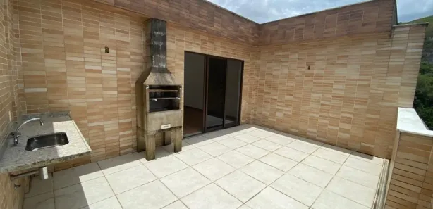 Cobertura com 3 Quartos à venda, 150m² no Coronel Veiga, Petrópolis