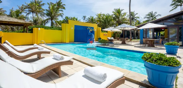 Casa de Condomínio com 5 Quartos para venda ou aluguel, 550m² no Busca Vida (Abrantes), Camaçari