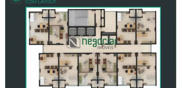Conjunto Comercial / Sala à venda, 31m² no Parque das Indústrias, Betim