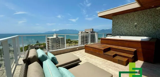 Cobertura com 3 Quartos para alugar, 250m² no Parque Balneário Poiares, Caraguatatuba
