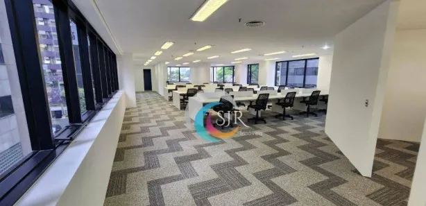 Conjunto Comercial / Sala para alugar, 223m² no Cidade Monções, São Paulo