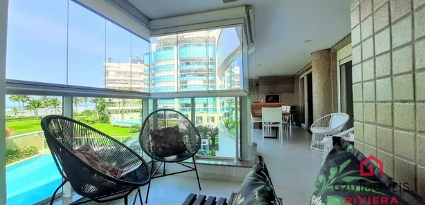Apartamento com 4 Quartos para alugar, 190m² no Riviera, Bertioga