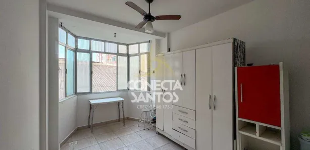 Kitnet com 1 Quarto à venda, 26m² no Aparecida, Santos