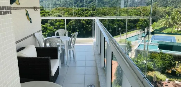 Apartamento com 3 Quartos para alugar, 138m² no Riviera, Bertioga