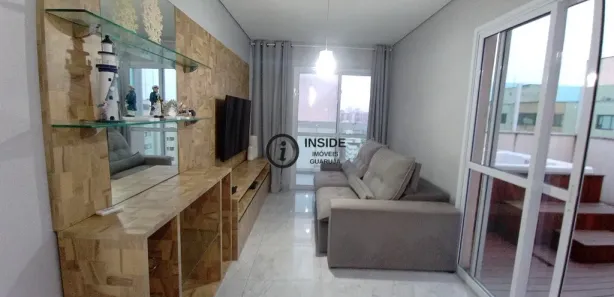 Cobertura com 3 Quartos para alugar, 156m² no Enseada, Guarujá