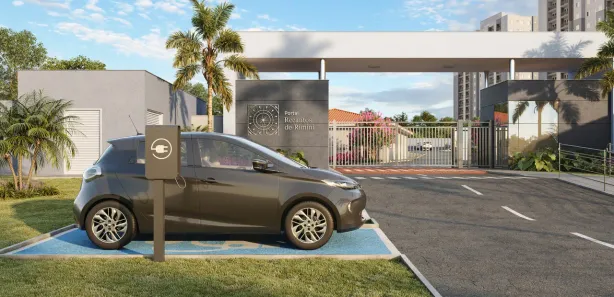 Portal Recantos de Rimini no Vila Yolanda Costa e Silva, Sumaré