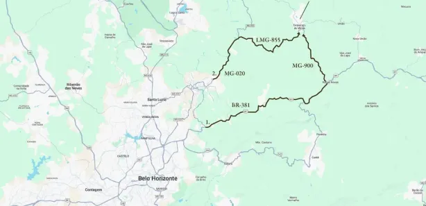 com 1 Quarto à venda, 20000m² no , Taquaraçu de Minas