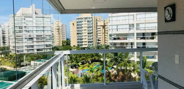 Apartamento com 3 Quartos para alugar, 138m² no Riviera, Bertioga
