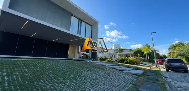 Casa de Condomínio com 5 Quartos à venda, 580m² no Busca Vida (Abrantes), Camaçari