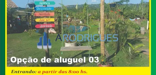 Fazenda / Sítio / Chácara com 3 Quartos para venda ou aluguel, 160m² no Socorro, São Francisco do Conde