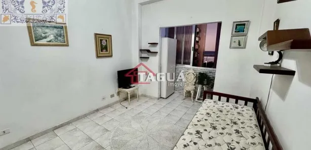 Kitnet com 1 Quarto à venda, 32m² no Boqueirão, Santos