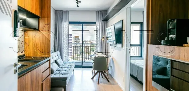 Flat com 1 Quarto para alugar, 29m² no Sumaré, São Paulo