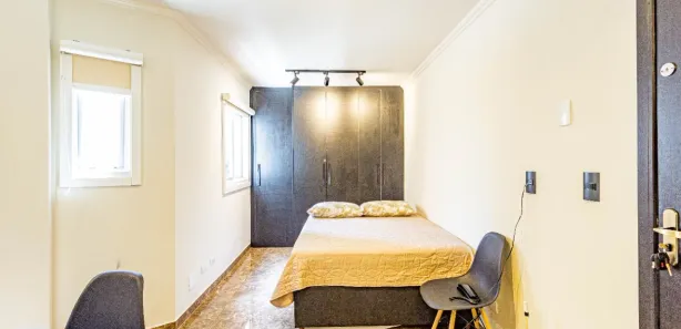 Apartamento com 1 Quarto para alugar, 27m² no Bigorrilho, Curitiba