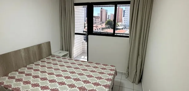 Apartamento com 1 Quarto para alugar, 40m² no Manaíra, João Pessoa