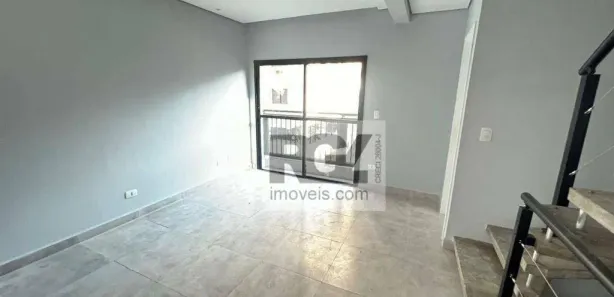 Casa de Condomínio com 2 Quartos para alugar, 116m² no Marapé, Santos