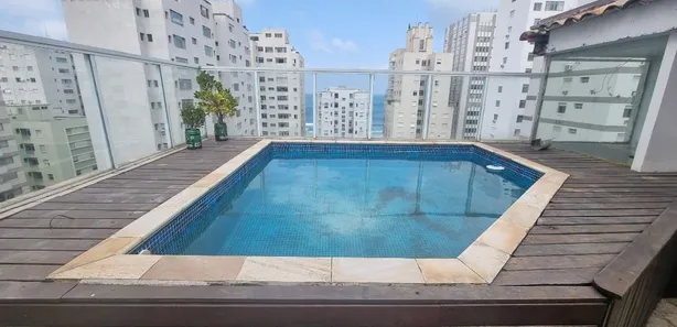 Cobertura com 2 Quartos para venda ou aluguel, 180m² no Pitangueiras, Guarujá