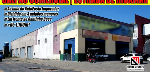 Galpão / Depósito / Armazém à venda, 1100m² no Maiobão, Paço do Lumiar