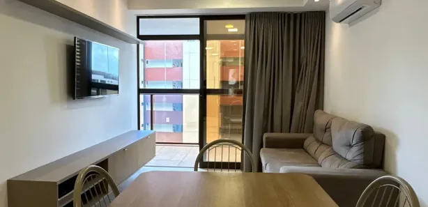 Apartamento com 2 Quartos para alugar, 61m² no Tambaú, João Pessoa