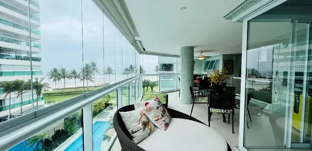 Apartamento com 4 Quartos para alugar, 255m² no Riviera, Bertioga