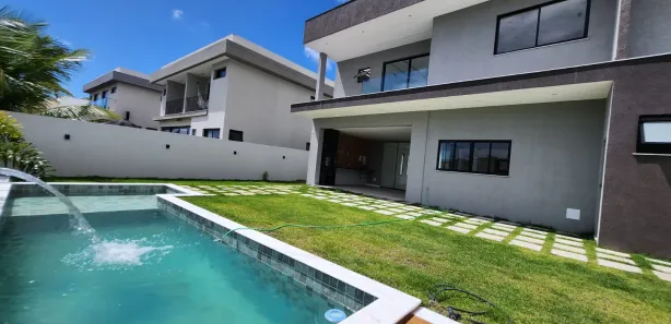 Casa de Condomínio com 4 Quartos à venda, 460m² no Busca Vida (Abrantes), Camaçari
