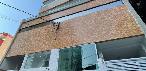 Flat com 1 Quarto à venda, 39m² no Boqueirão, Praia Grande