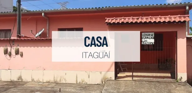 Casa com 2 Quartos à venda, 88m² no Brisa Mar, Itaguaí