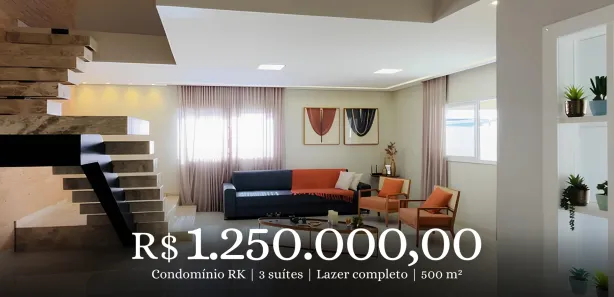Casa de Condomínio com 3 Quartos à venda, 294m² no Região dos Lagos, Brasília
