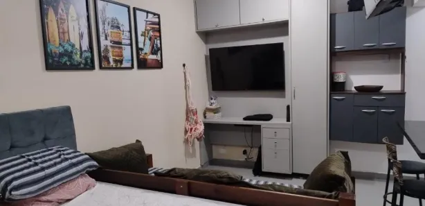 Kitnet com 1 Quarto à venda, 34m² no Ponta da Praia, Santos