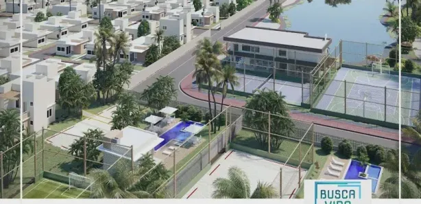 Casa de Condomínio com 2 Quartos à venda, 69m² no Nova Abrantes (Abrantes), Camaçari