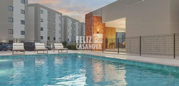 Apartamento com 2 Quartos à venda, 47m² no Parque Nascente do Rio Capivara, Camaçari
