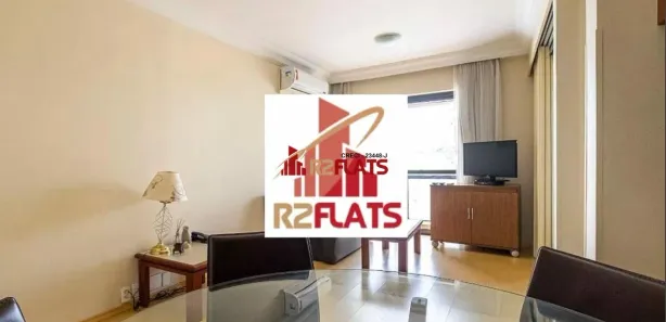 Flat com 1 Quarto para alugar, 45m² no Cerqueira César, São Paulo