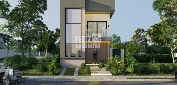 Casa de Condomínio com 3 Quartos à venda, 87m² no Parque Nascente do Rio Capivara, Camaçari