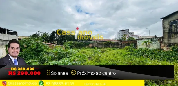 Terreno / Lote / Condomínio à venda, 893m² no Centro, Solânea