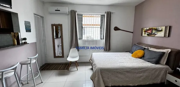 Kitnet à venda, 24m² no José Menino, Santos