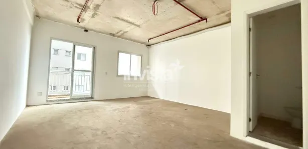 Conjunto Comercial / Sala para alugar, 48m² no Macuco, Santos