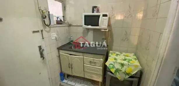Kitnet com 1 Quarto à venda, 24m² no Gonzaga, Santos