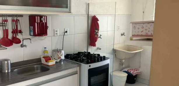 Apartamento com 3 Quartos para alugar, 50m² no Boa União (Abrantes), Camaçari