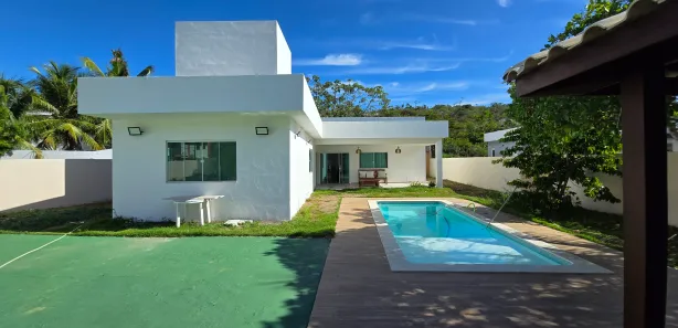 Casa de Condomínio com 3 Quartos para alugar, 160m² no Busca Vida (Abrantes), Camaçari