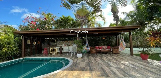 Casa de Condomínio com 4 Quartos para alugar, 450m² no Catu de Abrantes (Abrantes), Camaçari