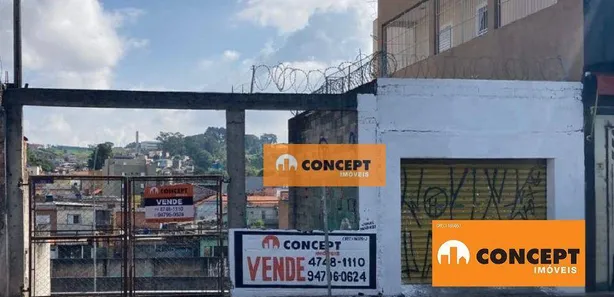 Terreno / Lote / Condomínio para venda ou aluguel, 220m² no Vila Romanópolis, Ferraz de Vasconcelos