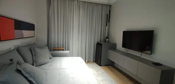 Apartamento com 1 Quarto para alugar, 54m² no José Menino, Santos