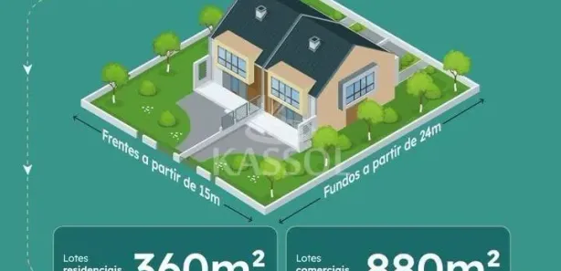 Terreno / Lote / Condomínio à venda, 360m² no Santos Dumont, Cascavel