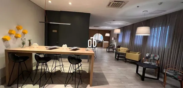 Flat com 1 Quarto para alugar, 37m² no Pompéia, Santos