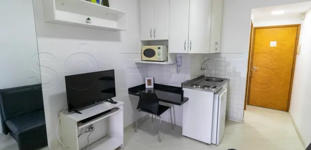 Flat com 1 Quarto para alugar, 27m² no Pinheiros, São Paulo