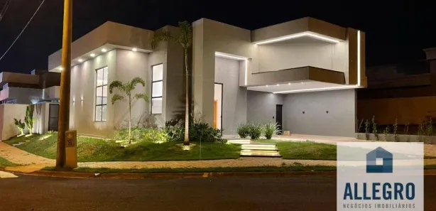 Casa de Condomínio com 3 Quartos para venda ou aluguel, 198m² no Setor Urbano 7, Mirassol