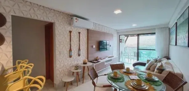 Apartamento com 2 Quartos à venda, 72m² no Maracaipe, Ipojuca