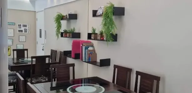 Apartamento com 2 Quartos para alugar, 79m² no Marapé, Santos