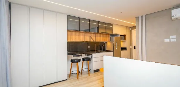 Studio com 1 Quarto para alugar, 29m² no Centro, Curitiba