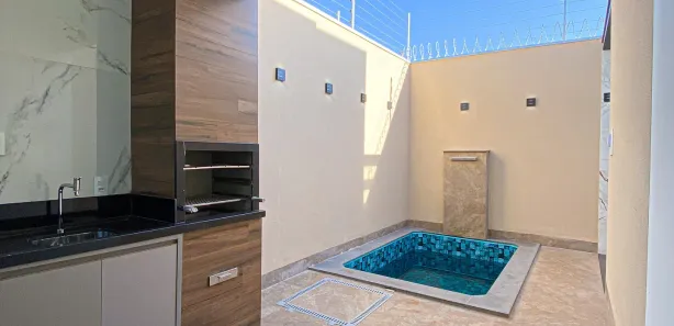 Casa com 3 Quartos à venda, 131m² no Residencial Canaã II, Rio Verde